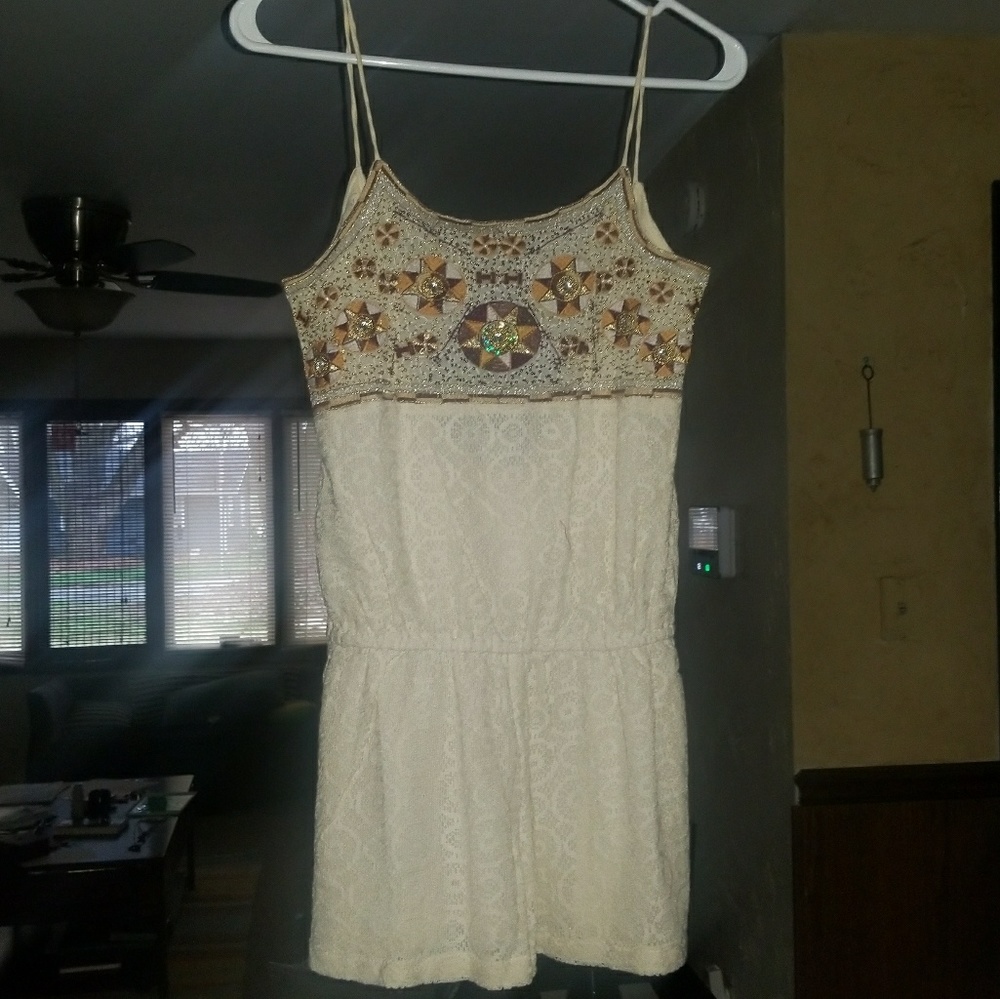 RAGA Paola Sleeveless Cotton Romper